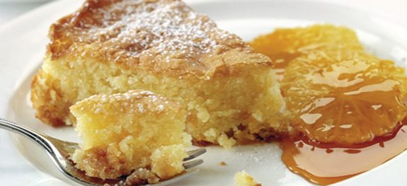 Almond Apricot Italian Cake - Cooking With Books